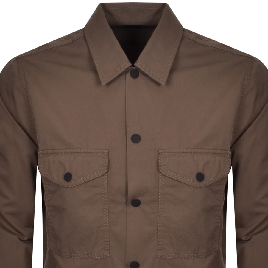 Alternative Image for ProductBOSS Lovel Zip 7 Overshirt Jacket Khaki2
